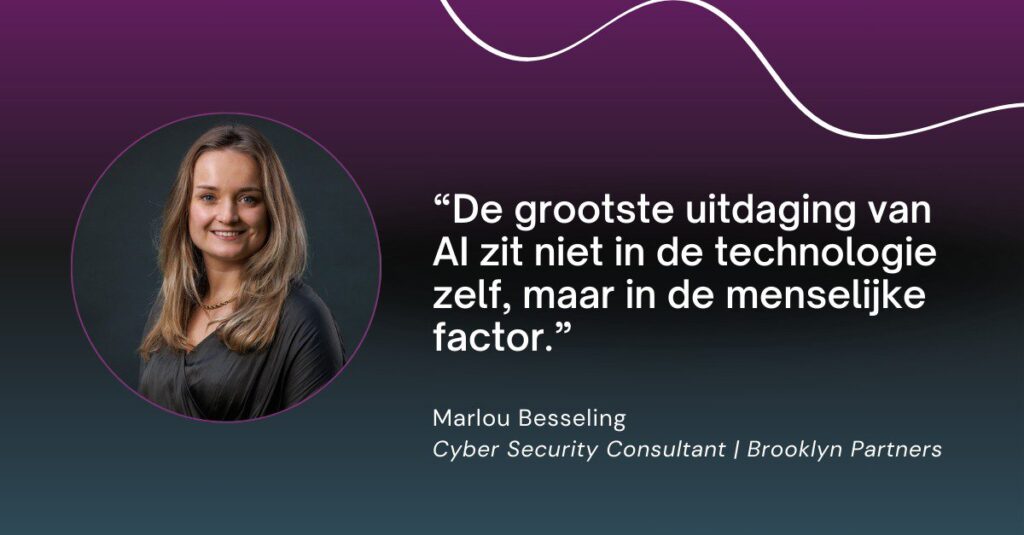 Marlou Besseling: "Als CISO moet je AI nú omarmen, anders ben je te laat." cover